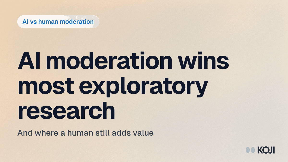 AI-Moderated vs Human-Moderated Interviews: Which Should You Choose? cover