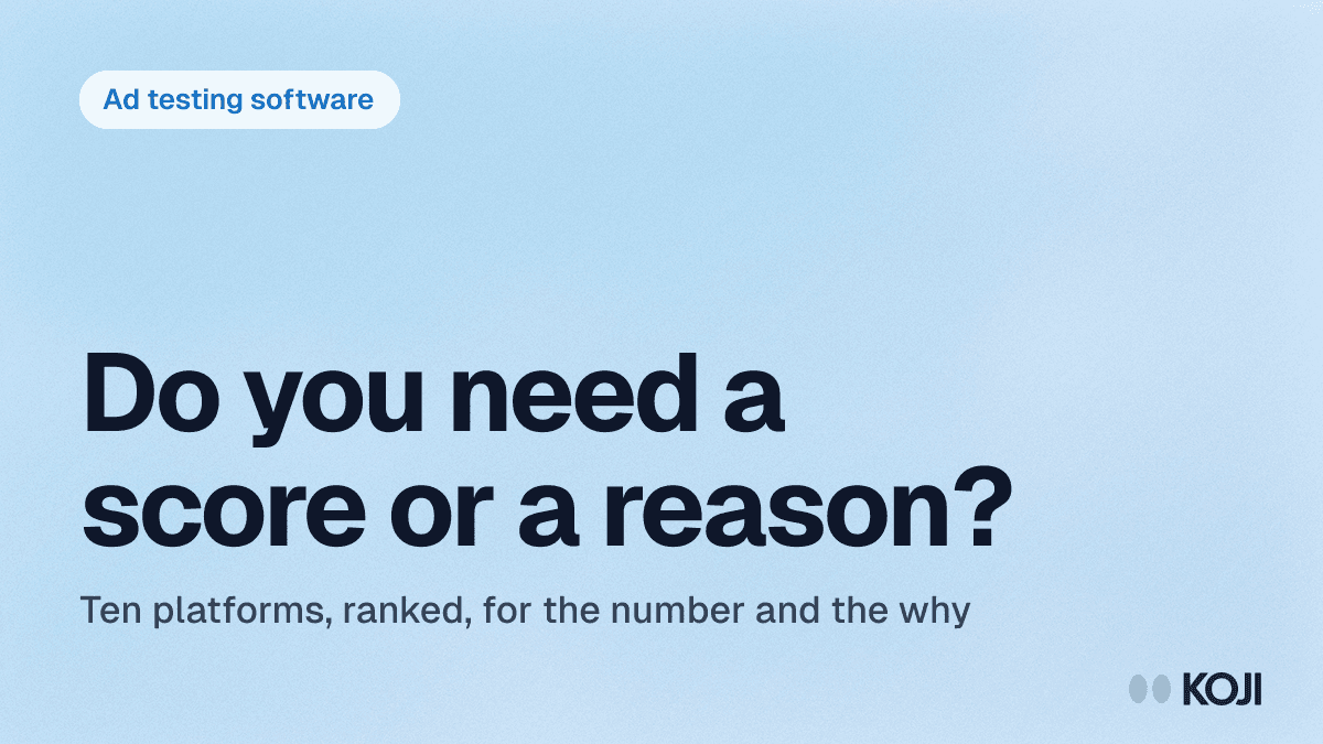 Best Ad Testing Software in 2026: 10 Platforms Compared (Scores + the Qualitative 'Why') cover