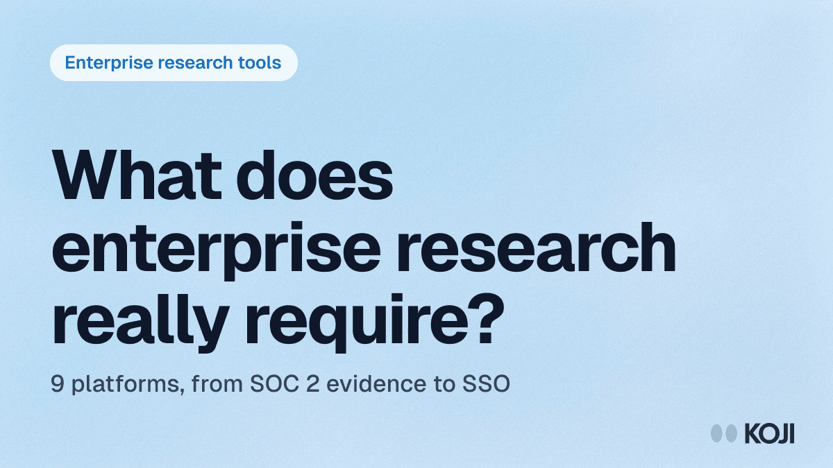 Best Customer Research Tools for Enterprise Teams in 2026: 9 Platforms Compared cover