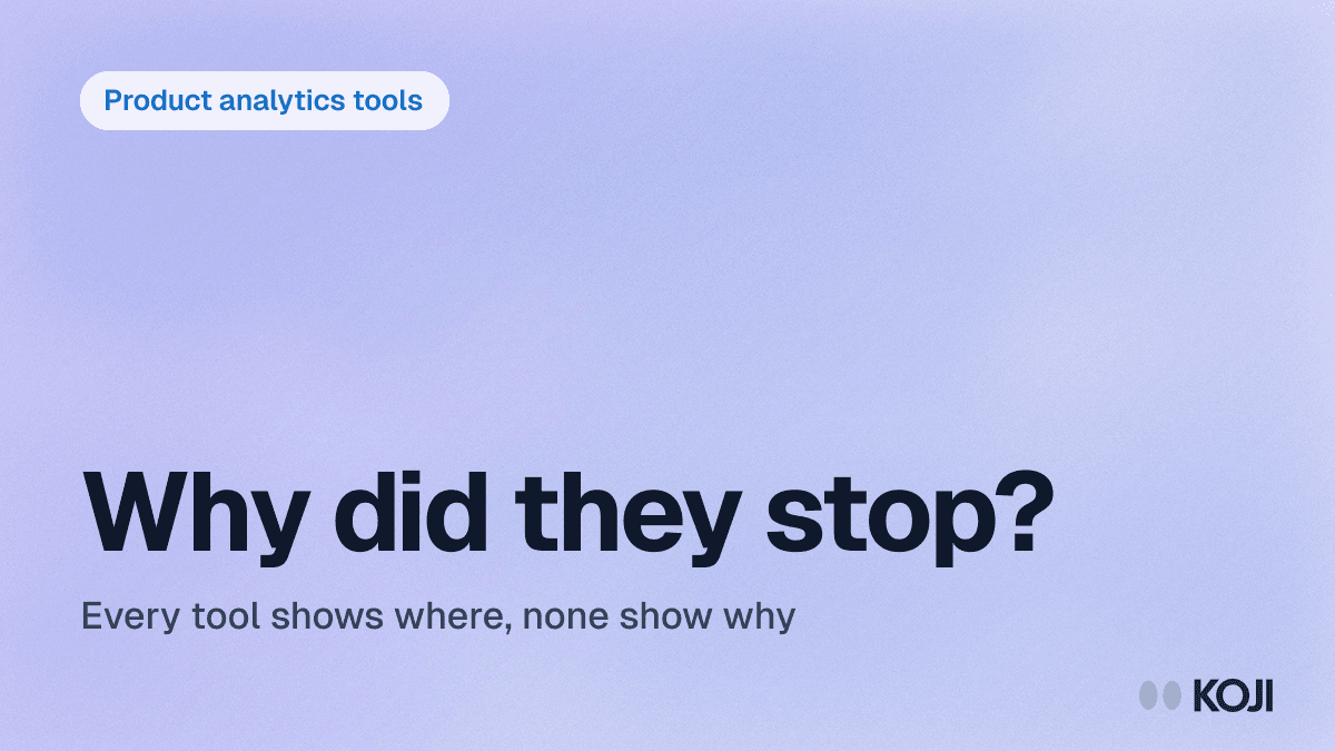 Best Product Analytics Tools in 2026: 10 Platforms Compared (And the Question None of Them Answer) cover