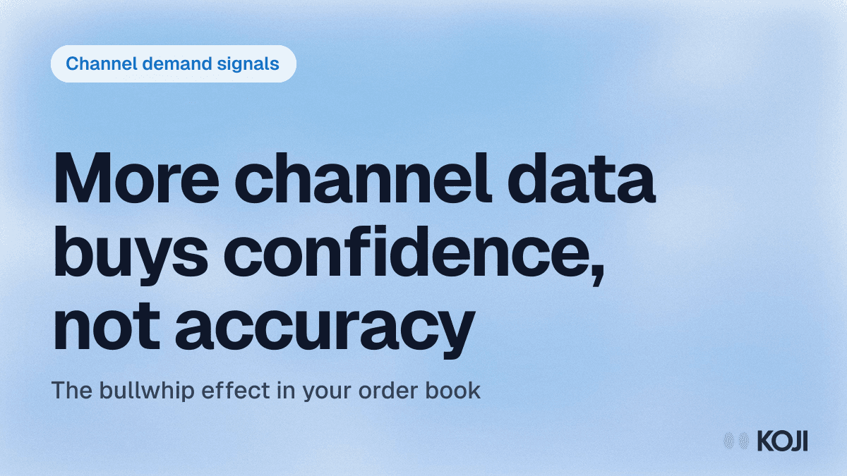 Channel Demand Signals (2026): Why Adding More Distributor Data Makes Your Customer Picture Worse cover