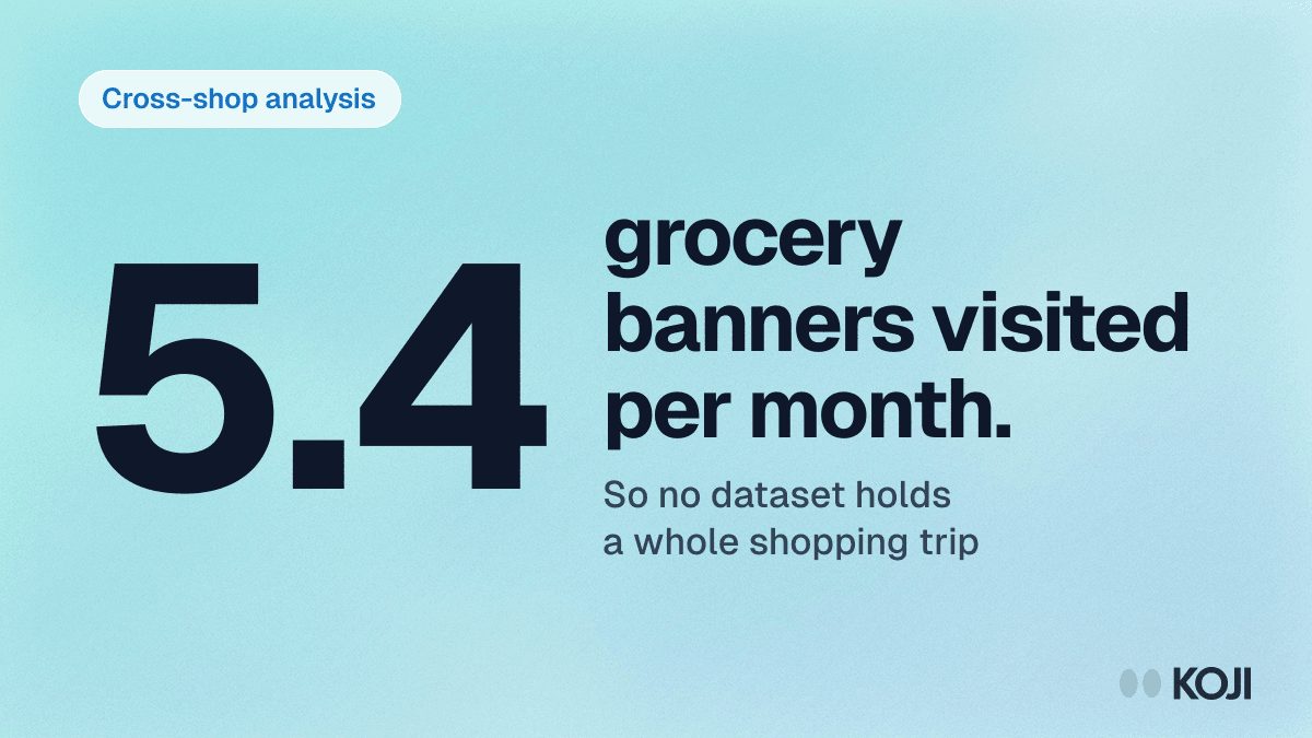 Cross-Shop Analysis (2026): Why No Dataset Contains a Whole Shopping Trip cover