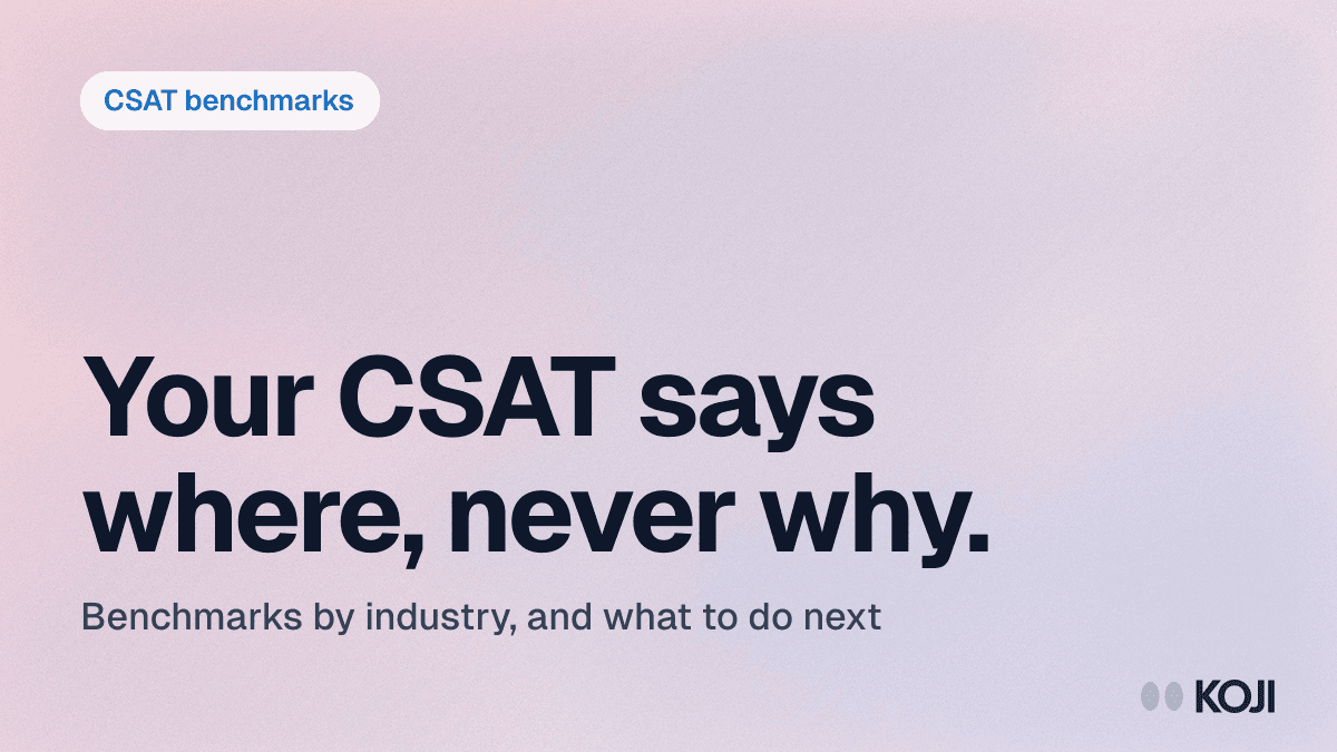 What Is a Good CSAT Score? CSAT Benchmarks by Industry (2026) cover
