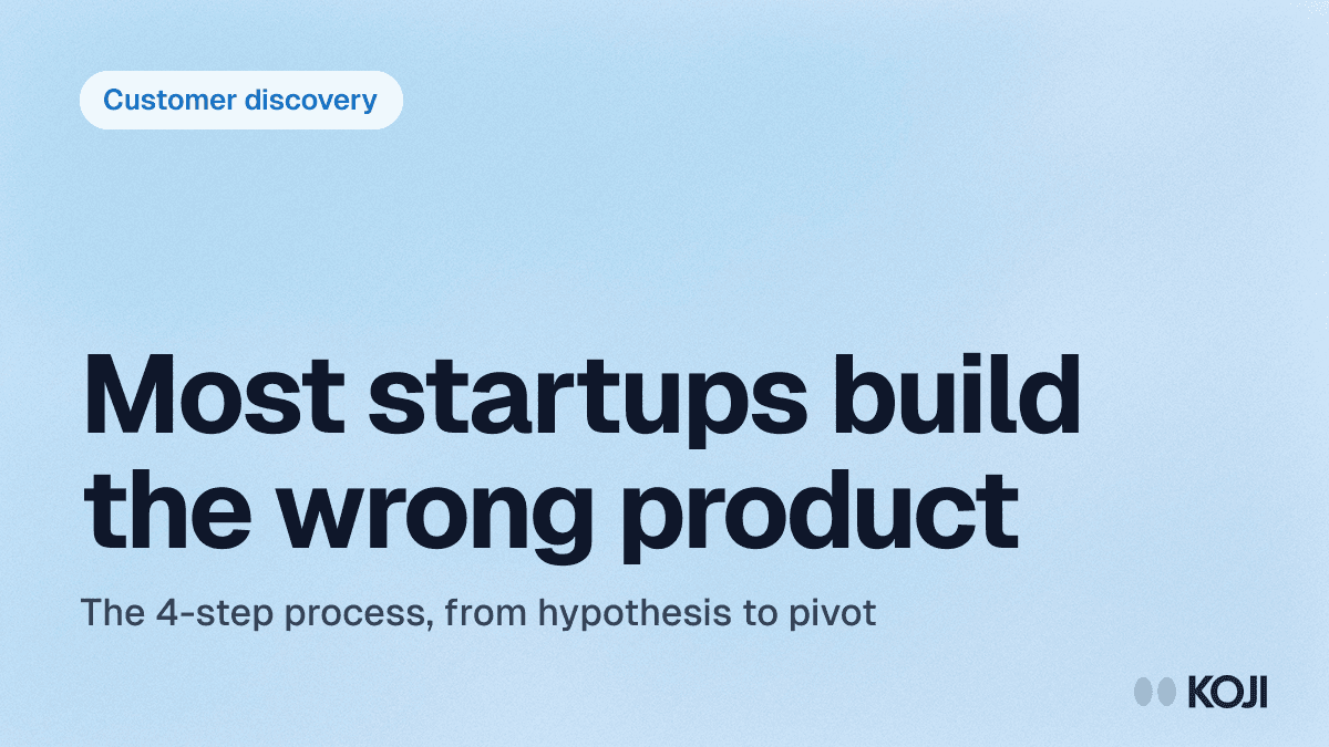 Customer Discovery: The Ultimate Guide for Startups (2026) cover