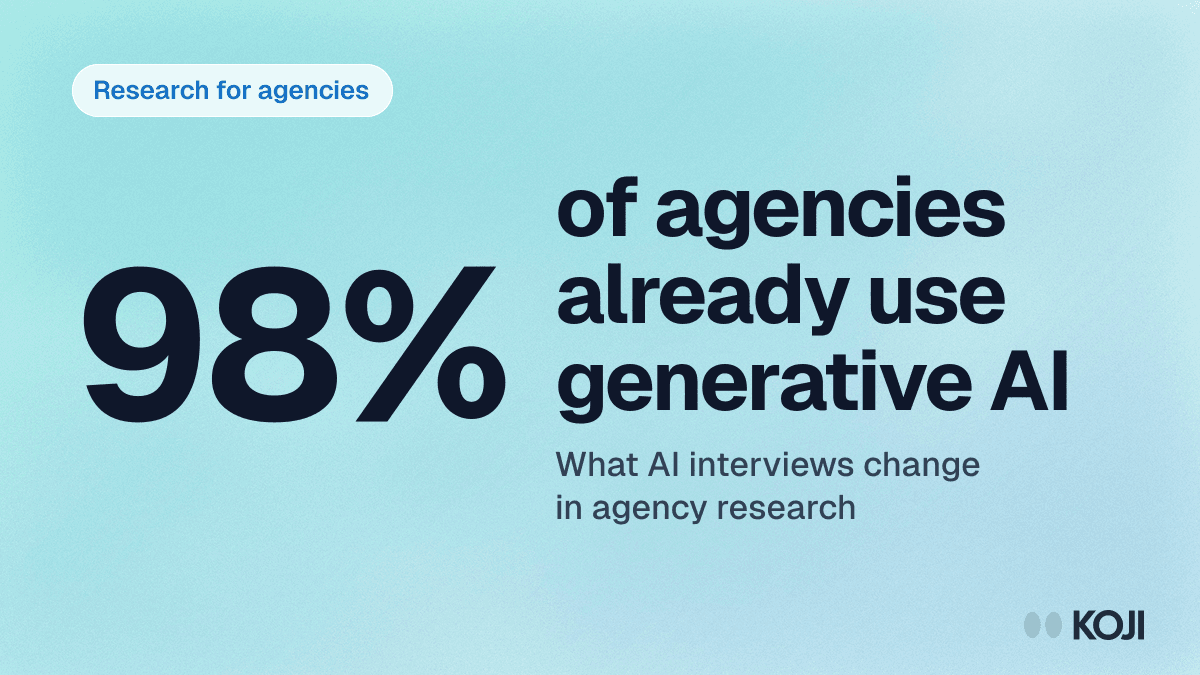 Customer Research for Agencies: How to Deliver Faster Insights and Win More Clients (2026) cover