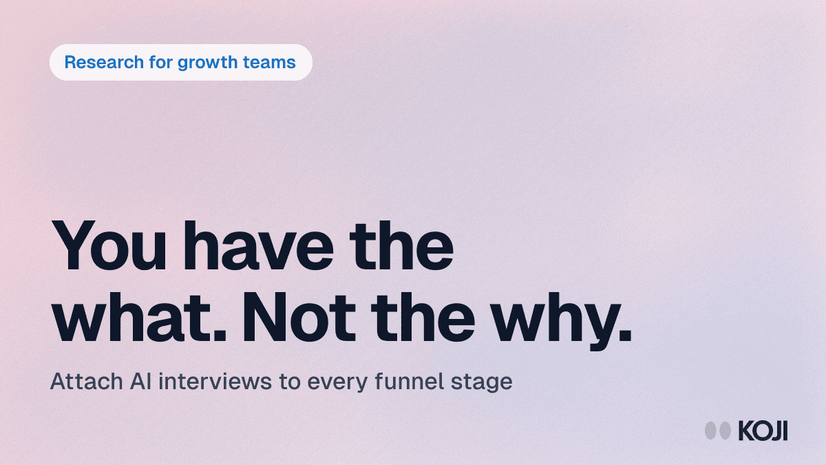 Customer Research for Growth Teams: The 2026 Playbook cover