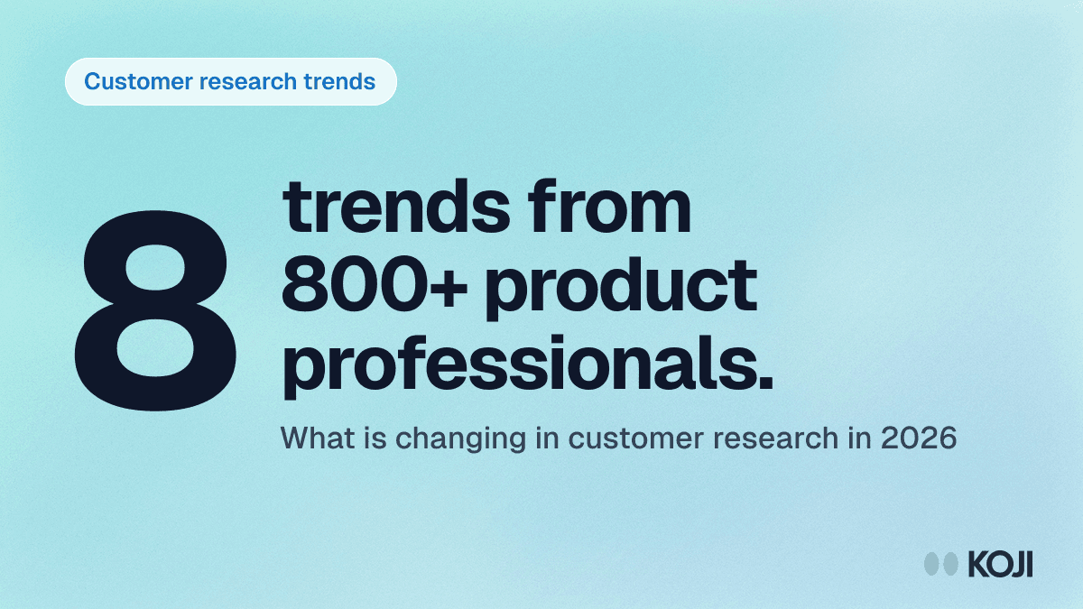 Customer Research Trends: What's Changing in 2026 cover