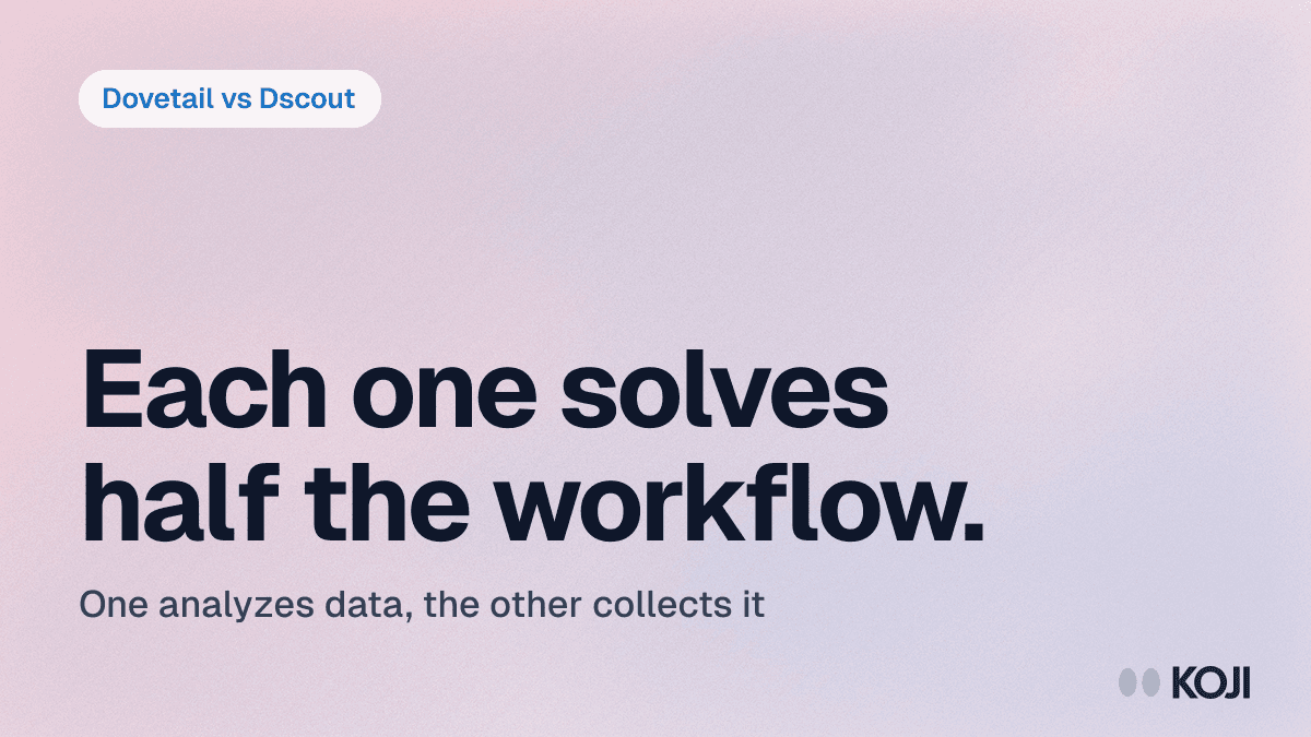 Dovetail vs Dscout (2026): Research Repository vs Field Research — and the AI-Native Layer Both Miss cover