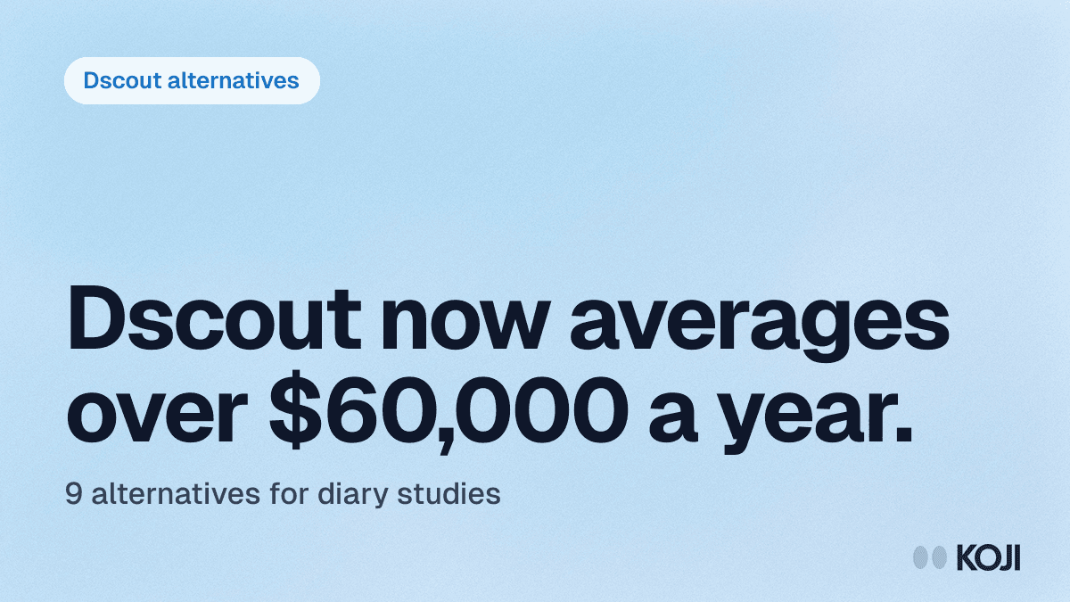 9 Best Dscout Alternatives in 2026: Diary Studies & Mobile Research Without the $60K Contract cover