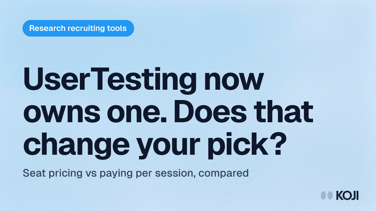 Great Question vs User Interviews (2026): Research Ops Platform or Recruiting Marketplace? cover