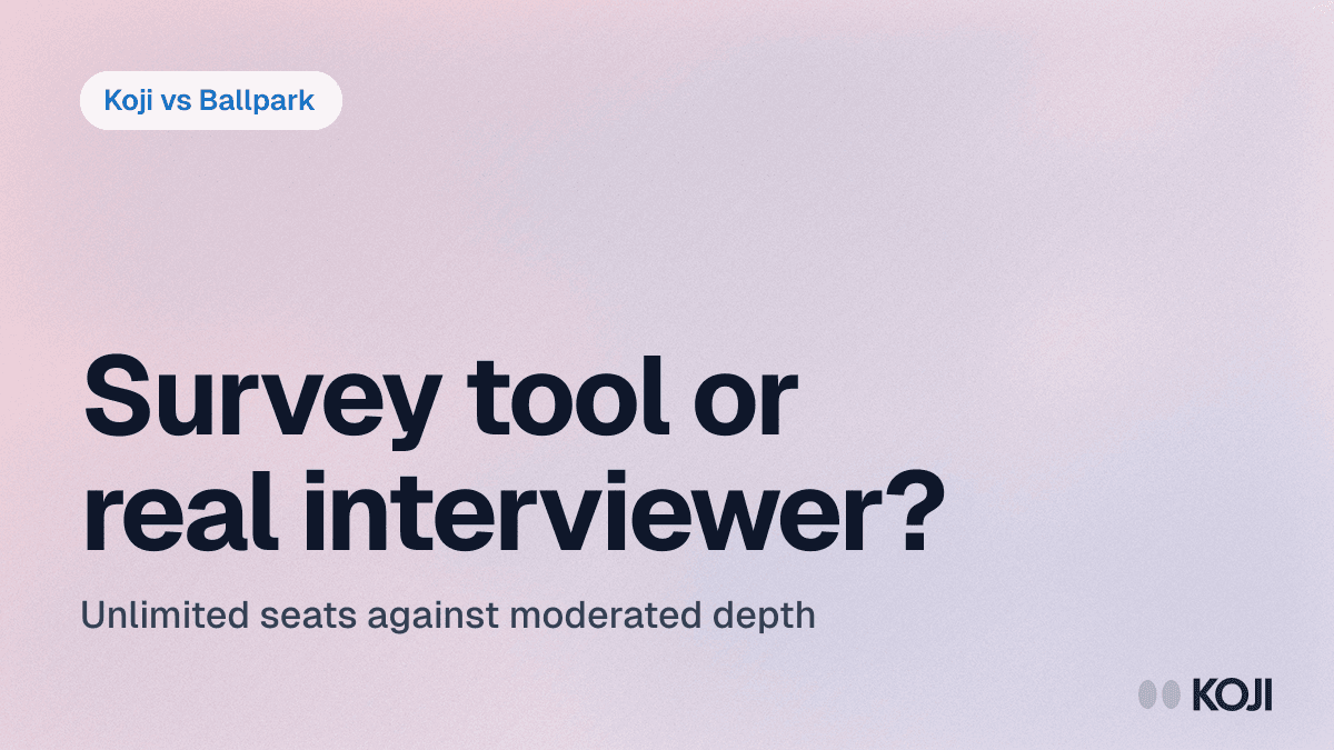 Koji vs Ballpark: Which Research Tool Wins in 2026? cover