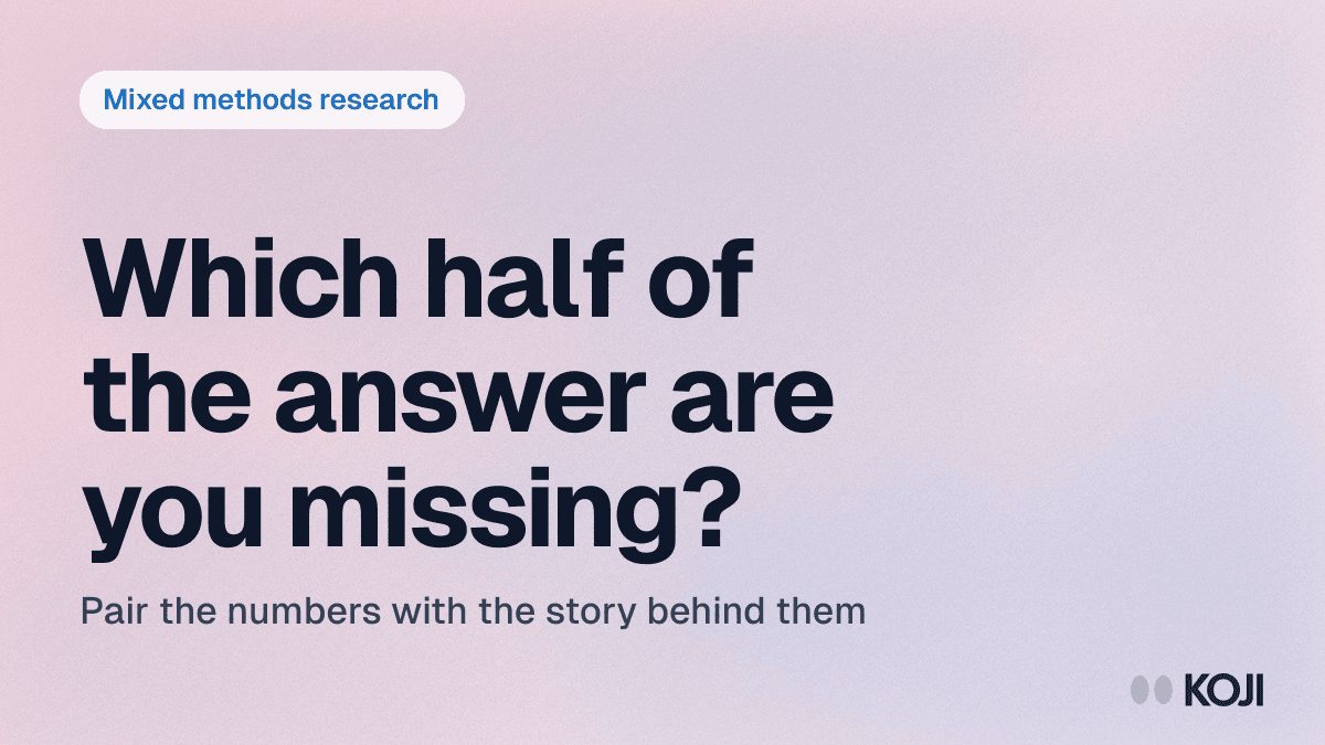 Mixed Methods Research: The Complete Guide for Product & UX Teams (2026) cover