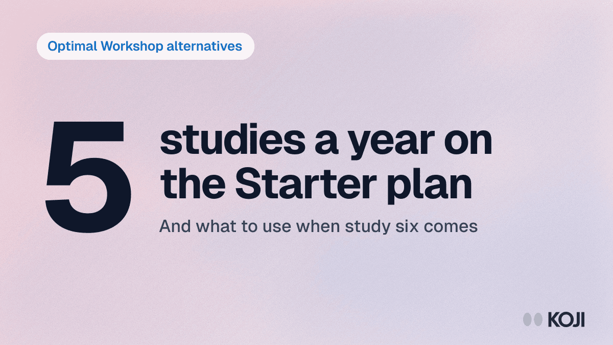 8 Best Optimal Workshop Alternatives in 2026 (The 5-Study Cap Nobody Mentions) cover