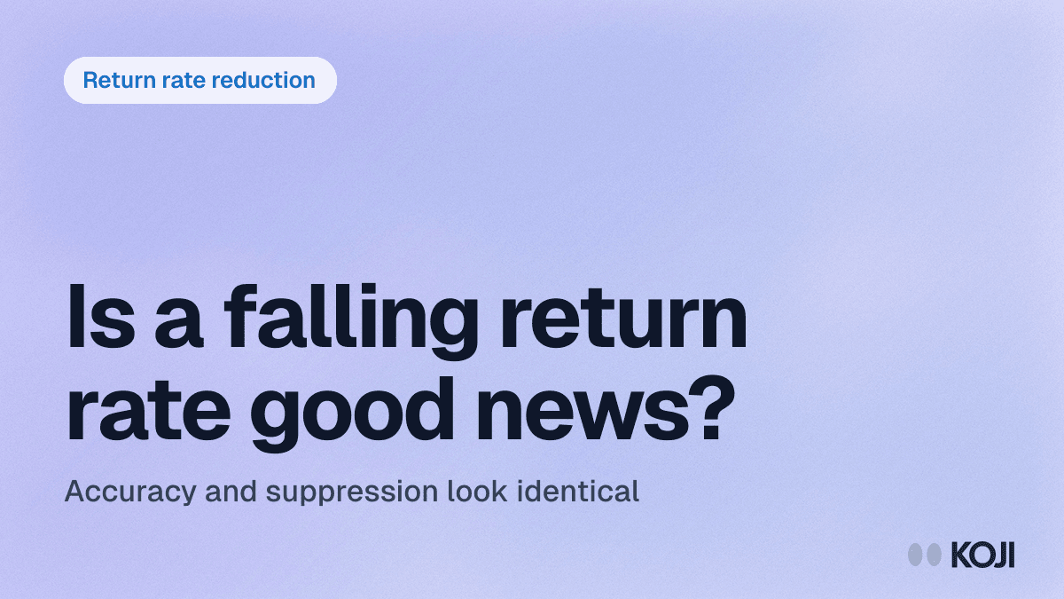 How to Reduce Return Rate (2026): Why a Falling Return Rate Is Two Different Stories cover