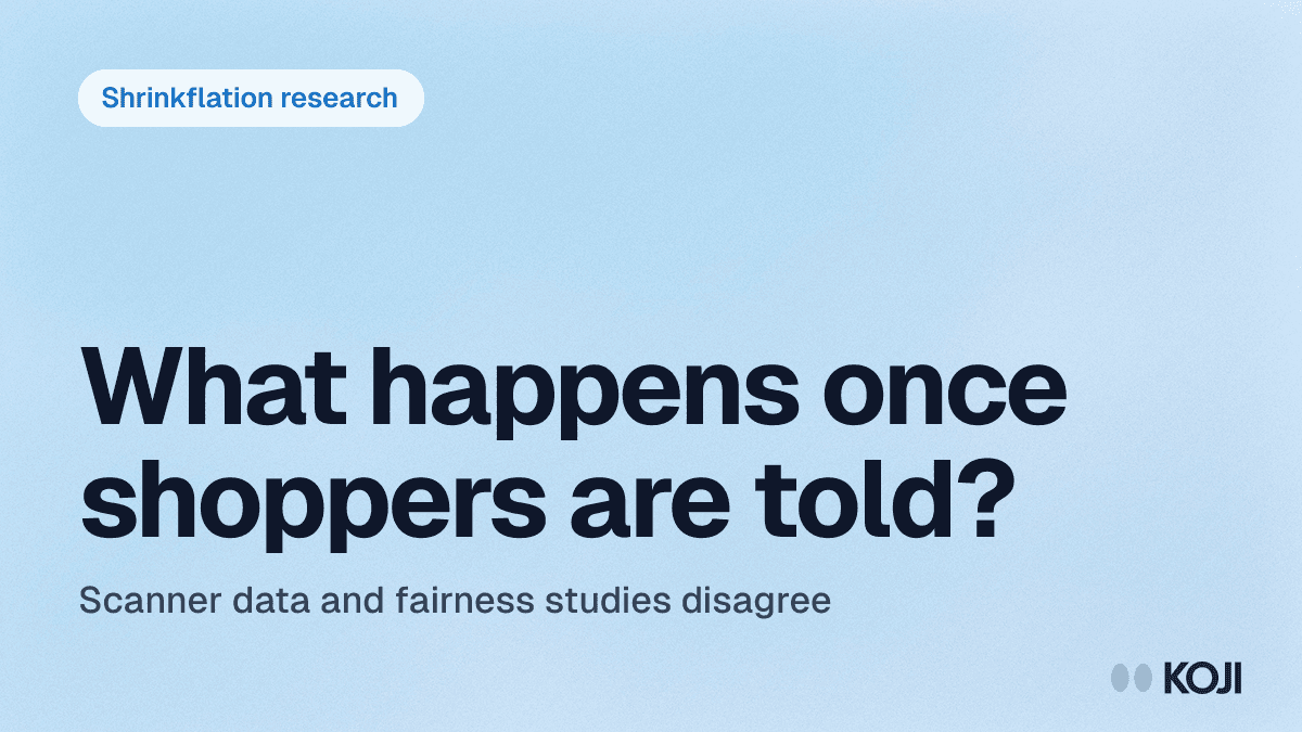 Shrinkflation Research (2026): Why Scanner Data Says Nobody Noticed and Shoppers Call It Deception cover