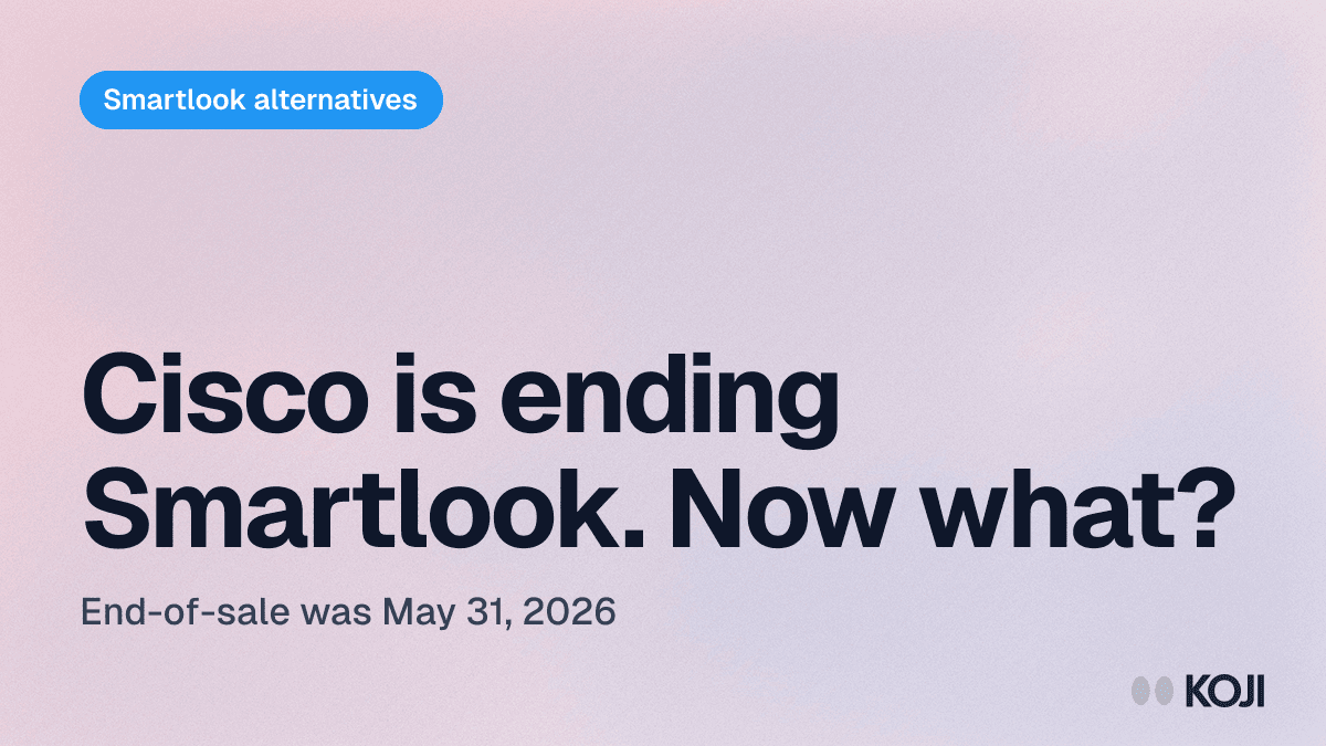 8 Best Smartlook Alternatives in 2026 (The Renewal Window Already Closed) cover