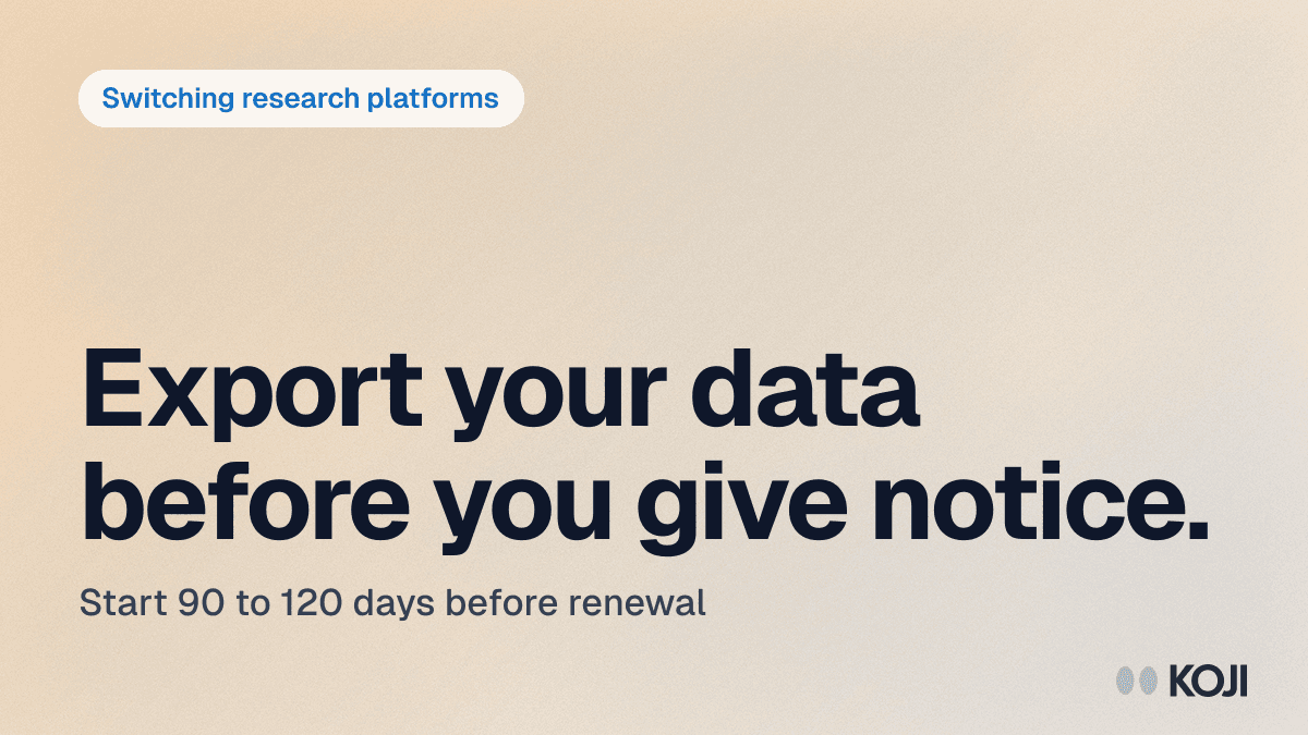How to Switch User Research Platforms in 2026: Migration, Data Export & Contract Timing cover