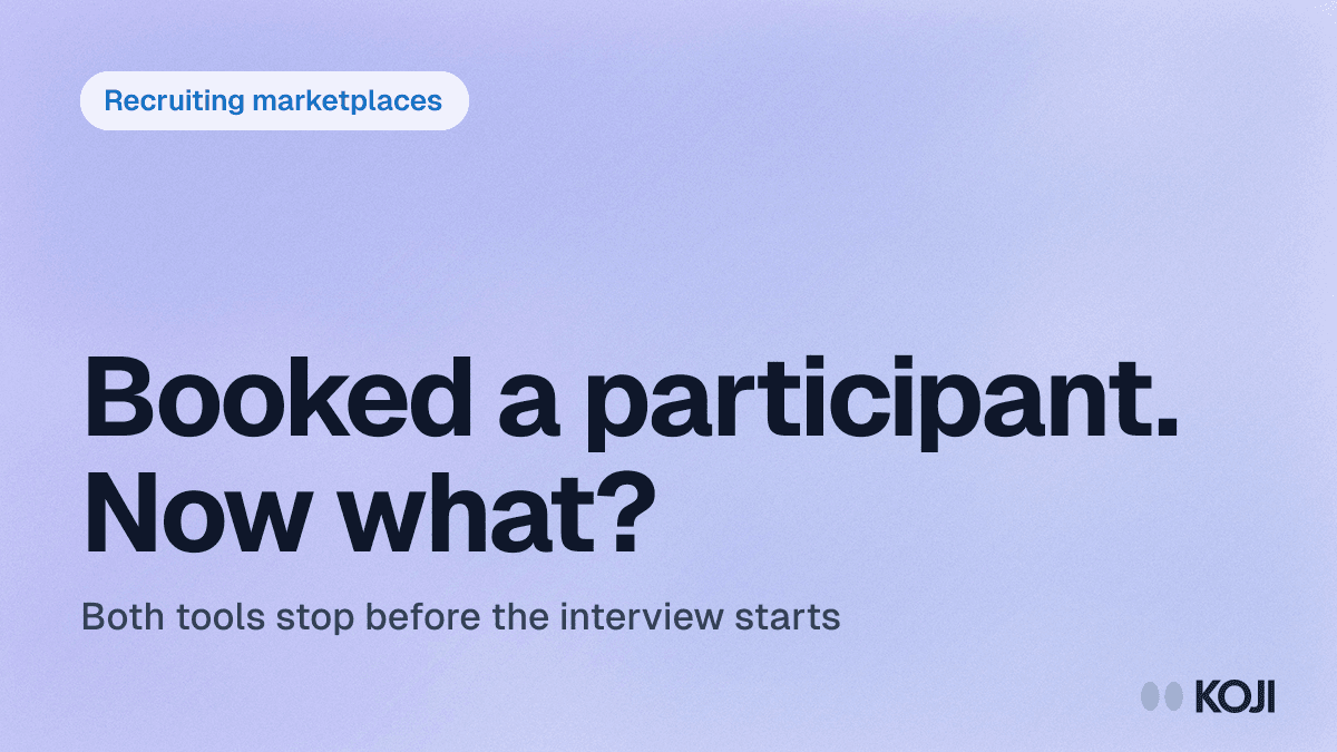 User Interviews vs Respondent (2026): Which Recruiting Marketplace Wins — and Why Recruiting Is Only Half the Job cover
