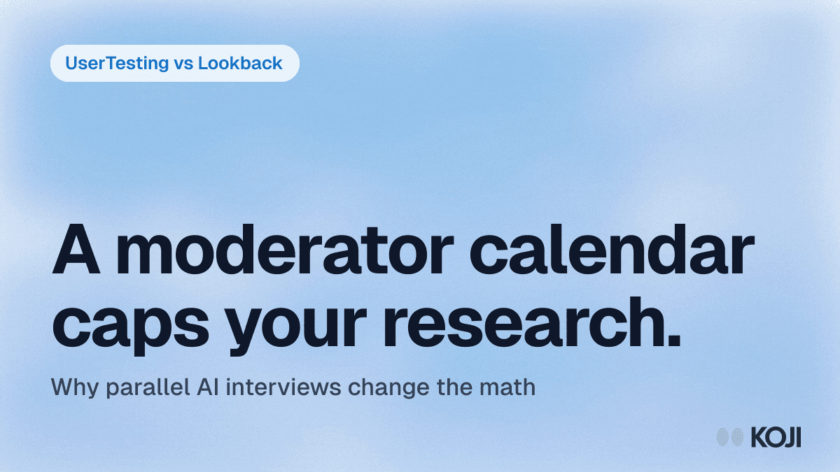 UserTesting vs Lookback (2026): Pricing, Features & Best Alternative cover